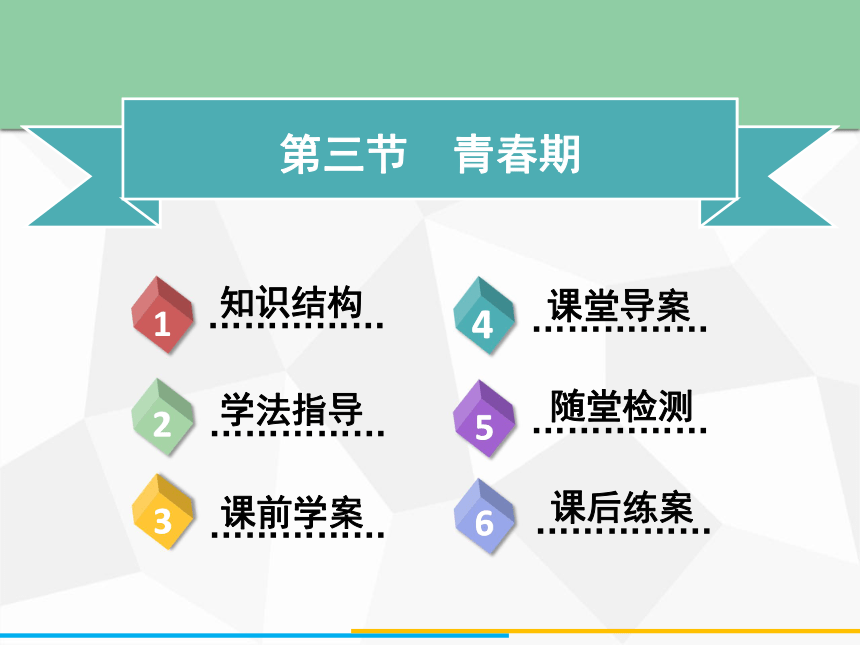 人教版版七年级下册生物 第一章  第三节  青春期课件（41张PPT）