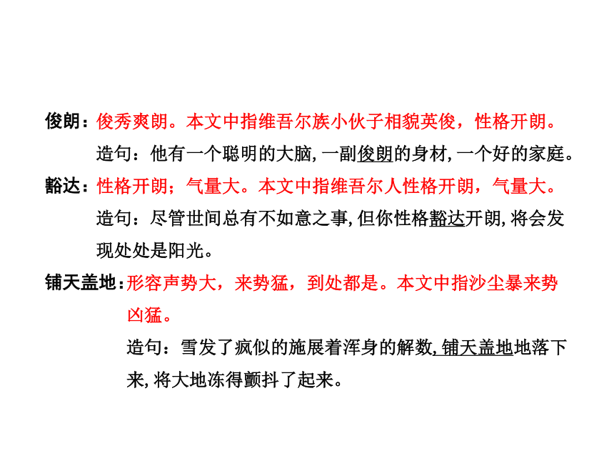 六年级下册语文课件-9.和田的维吾尔人-人教新课标 (共38张PPT)