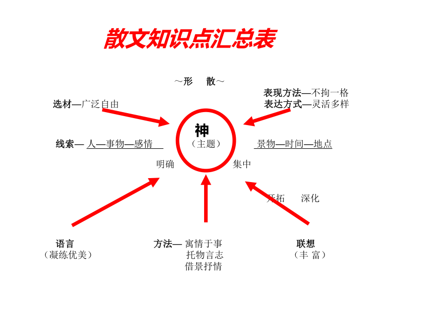 中考语文复习  散文阅读技巧  课件 (共45张PPT)