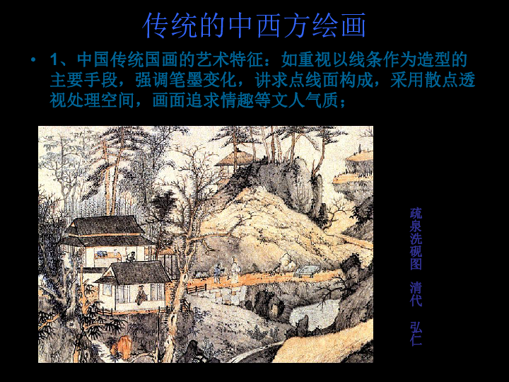 15中国画与油画欣赏 课件（50张幻灯片）