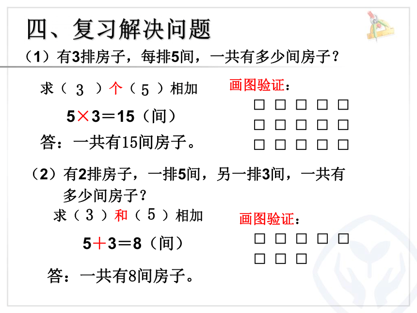 6.6表内乘法（二） 整理和复习 课件（23张PPT）