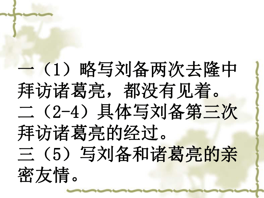 语文六年级上新教版（汉语）7《三顾茅庐》课件（45张）
