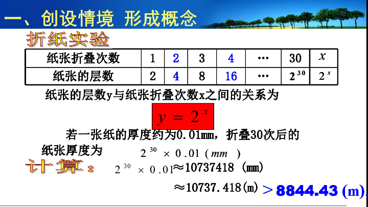 3.1.2 指数函数课件19张PPT