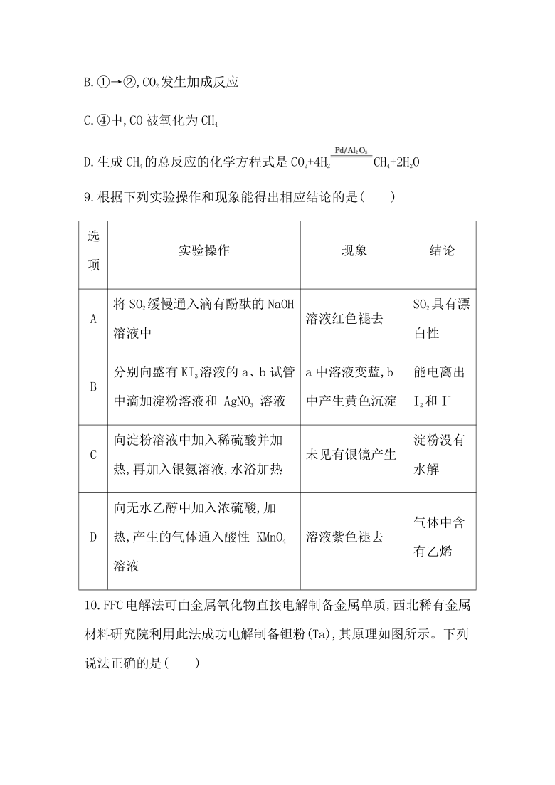 2021年广东省选择性考试化学1月模拟测试卷(二)  含解析