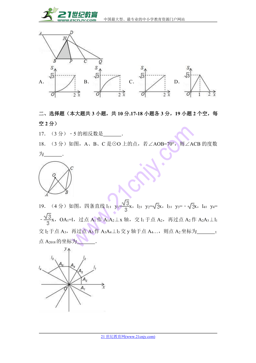 2018年河北省秦皇岛市青龙县中考数学一模试卷含答案解析