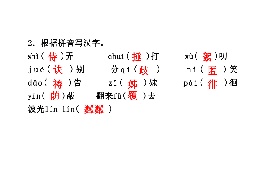 部编人教版七年级上册语音与汉字 课件