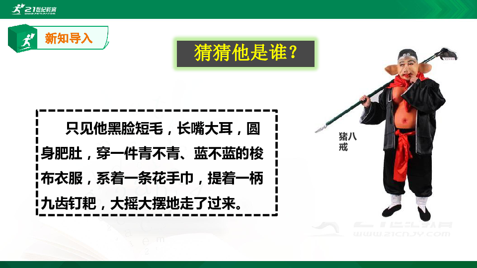 初中语文写作技巧（一）作文指导——外貌描写 课件