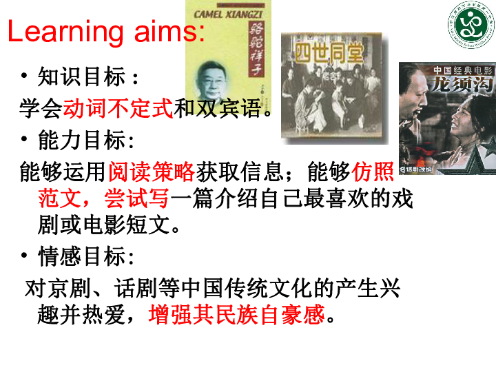 Module 5 Lao She’s Teahouse.Unit 2 It descibes the changes in Chinese society.课件（24PPT无素材）