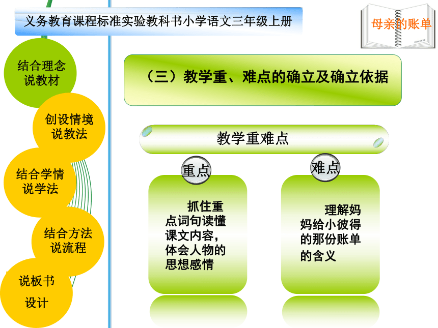 （教科版）三年级语文上册课件 母亲的账单 2