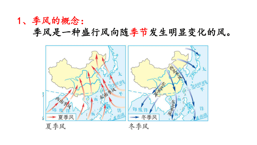 季风气候成因图片