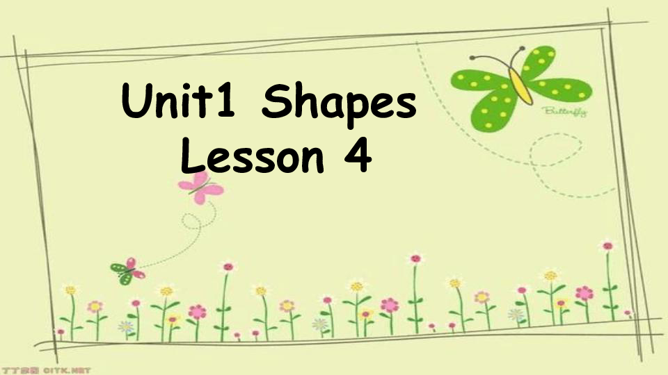 Unit 1 Shapes Lesson 4 课件 28张PPT 无音视频