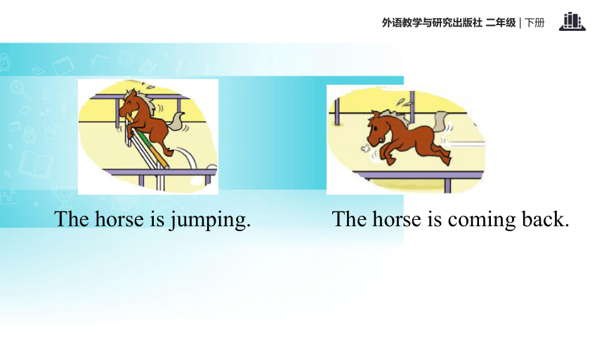 Module 8 Unit 2 The horse is turning around 课件
