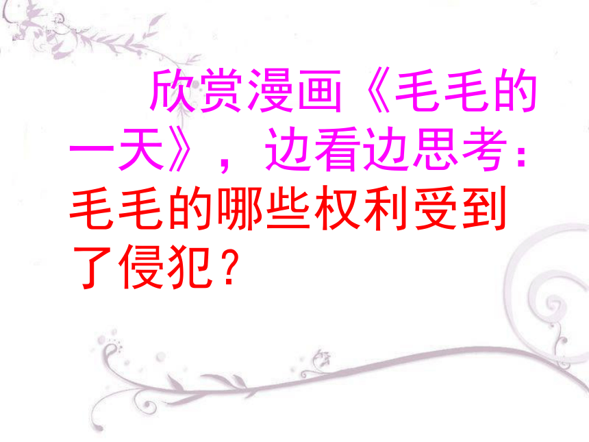 教科版思品七下第四单元 我们的权益 复习课件