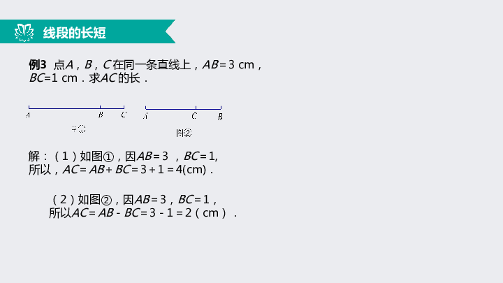 人教版数学4.4几何图形初步小结复习（同步课件）