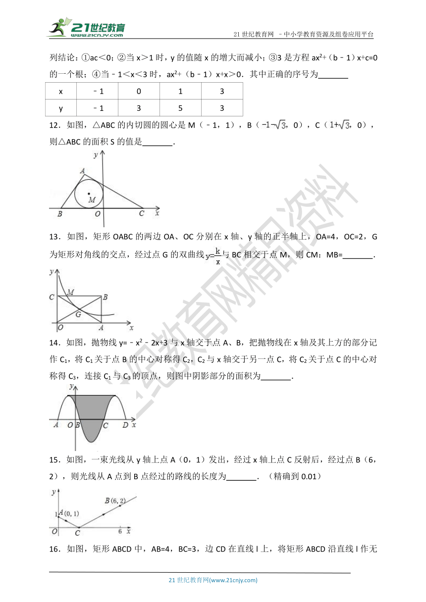 2018-2019学年浙教版重点高中自主招生数学模拟试题8