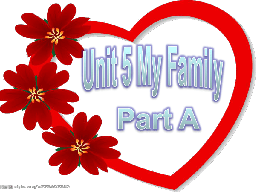 Unit 5 My family PartA 课件