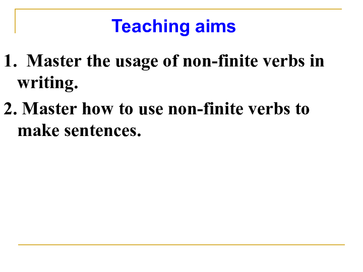 高考英语二轮复习课件：非谓语动词在写作中的应用（共34张PPT）