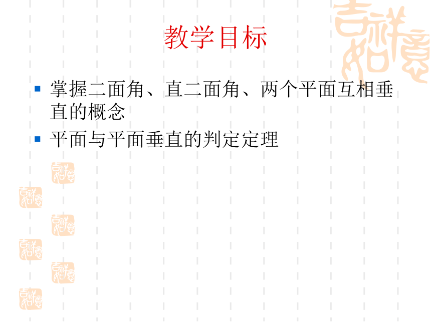 人教A版高二数学必修二第二章点、直线、平面之间的位置关系2.3.2平面与平面垂直的判定教学课件 （共27张PPT）