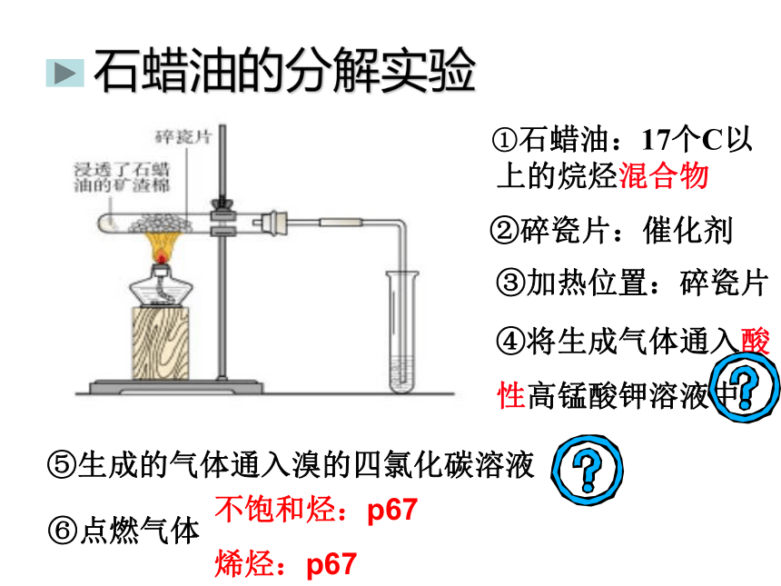 人教版高中化学必修二课件 3.2 来自石油和煤的两种基本化工原料 （共46张PPT）