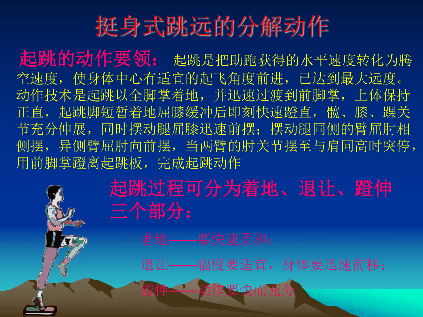 华东师范大学出版挺身式跳远—助跑与起跳课件（21张幻灯片）