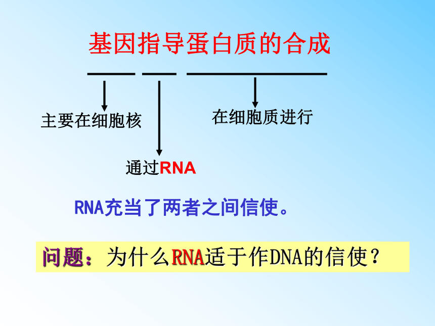 高中生物人教版必修二第四章第1节 基因指导蛋白质的合成   课件（55张PPT）