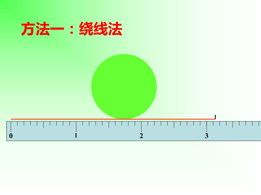 冀教版小学数学六年级上册 4 圆的周长 课件