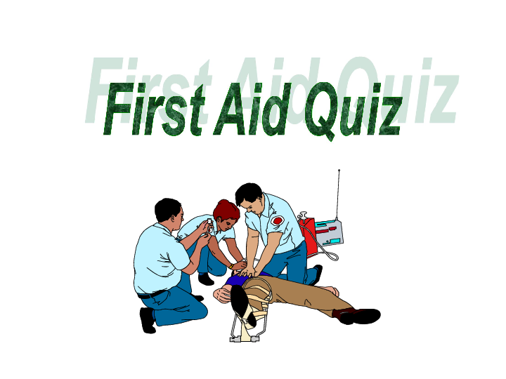人教版英语必修5 Unit 5 First Aid warming up and reading 课件(共35张PPT)
