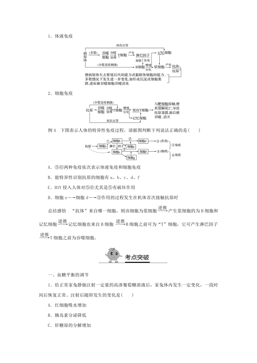 江苏省2017年高中生物暑期作业第11讲构建机理图破解“水平衡血糖平衡体温平衡和免疫”的调节过程高考复习适用苏教版