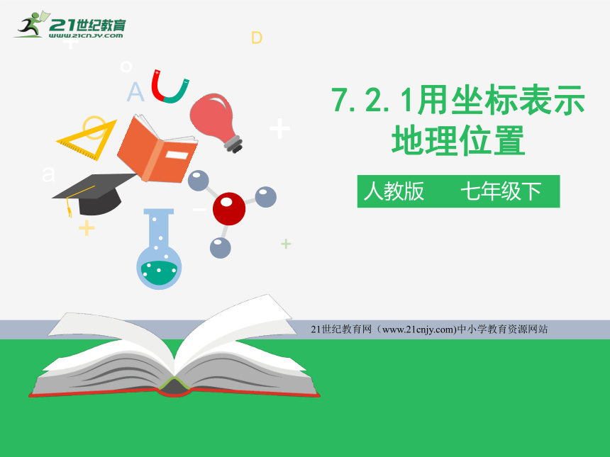 7.2.1用坐标表示地理位置练习(课件）