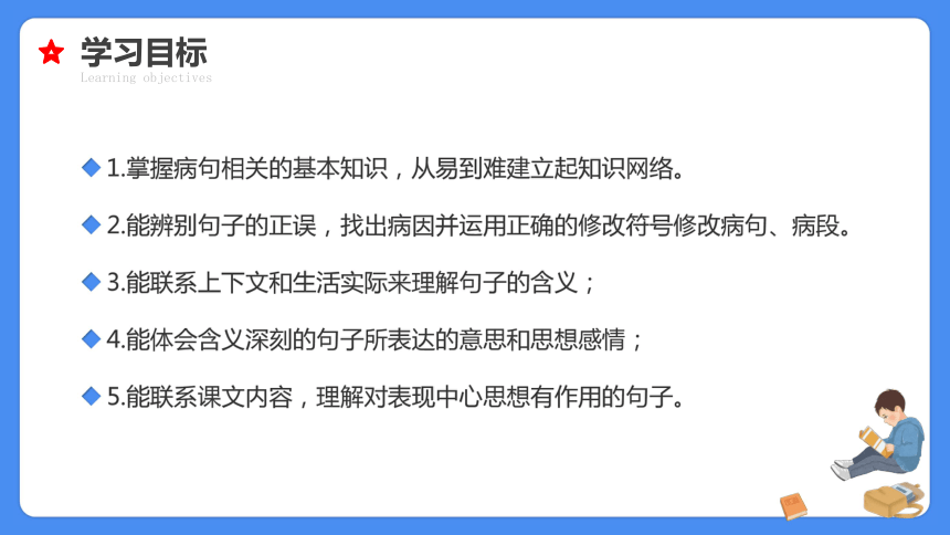 【必考考点】2021年小升初语文总复习专题十二句意理解与修改病句课件（共72张PPT）