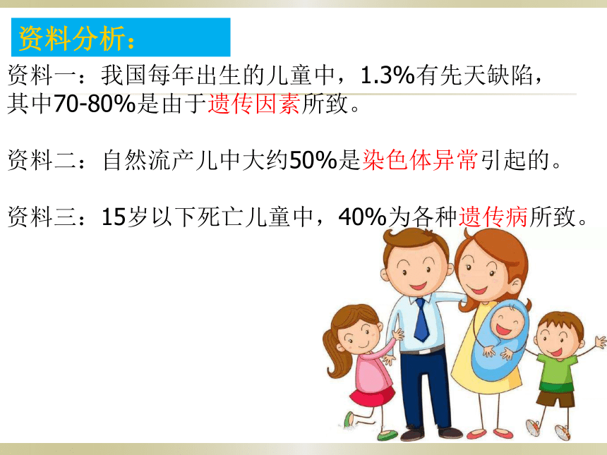 2020-2021学年高一下学期生物人教版必修2  第5章第3节人类遗传病课件（31张ppt）