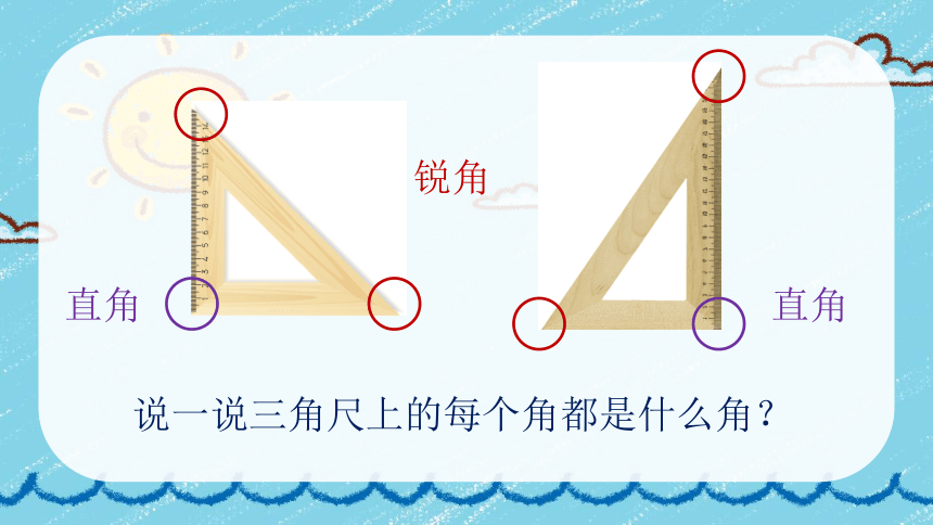 二年级上册数学课件第三单元用一副三角尺拼出一个钝角人教版20张ppt