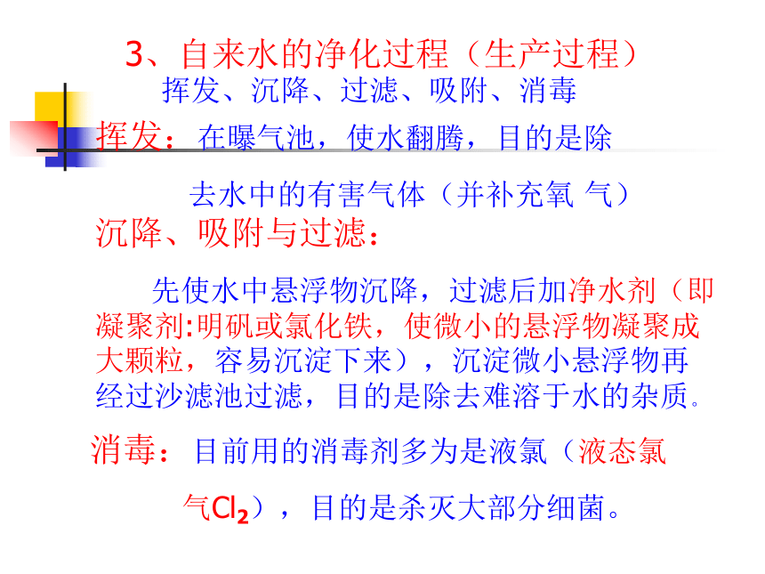沪教版（上海）化学 九年级上册 3.1 水 课件（14张ppt）