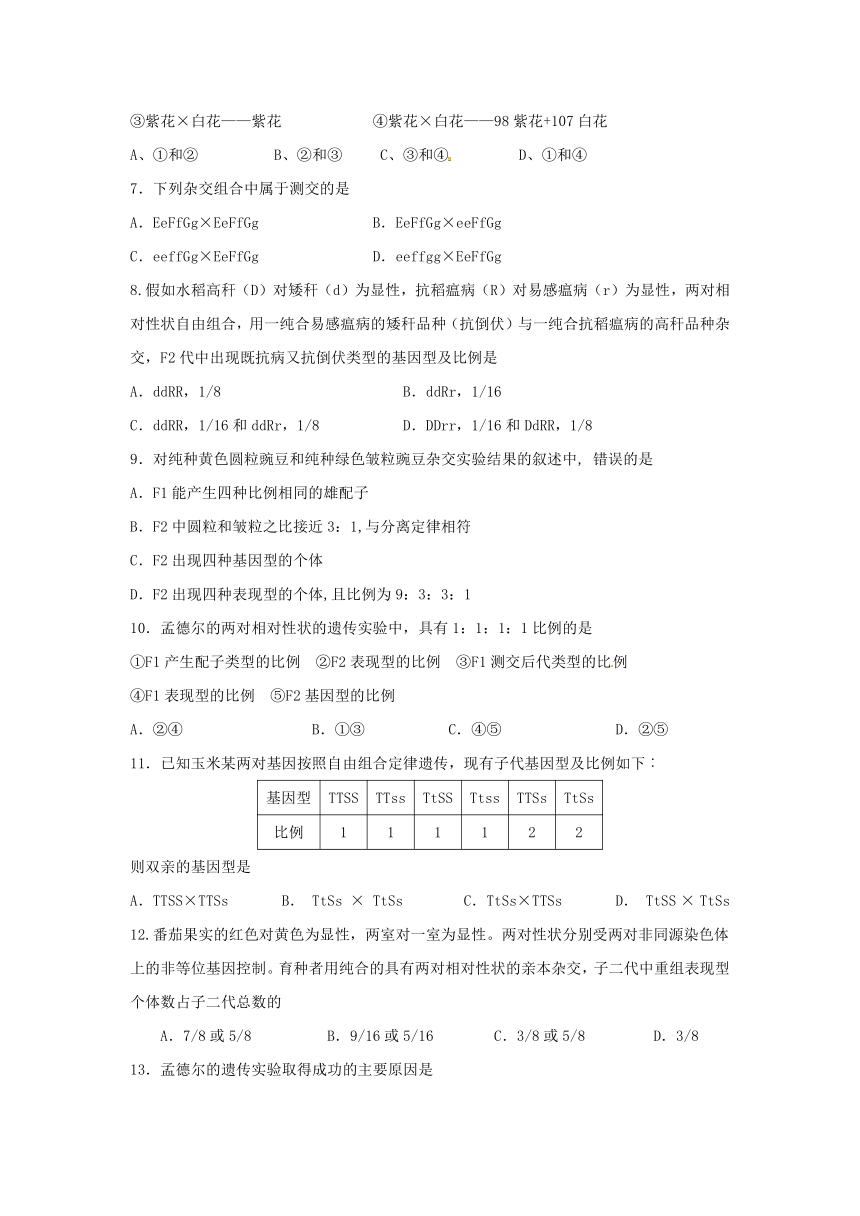 吉林省梅河口五中2017-2018学年高一（奥赛班）暑期考试生物试卷（PDF版）