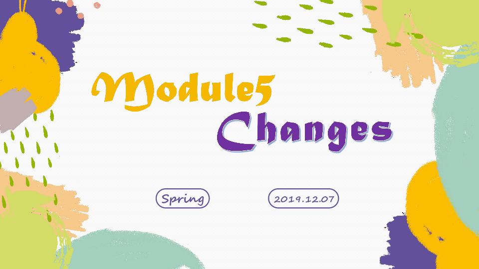 小学英语教科版（广州）五年级上册 Module 5 Changes 课件(共17张PPT)