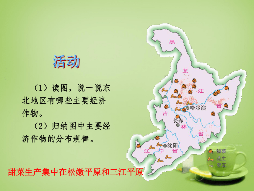 广东省深圳市文汇中学八年级地理下册《6.3 东北地区的产业分布》课件 （新版）湘教版