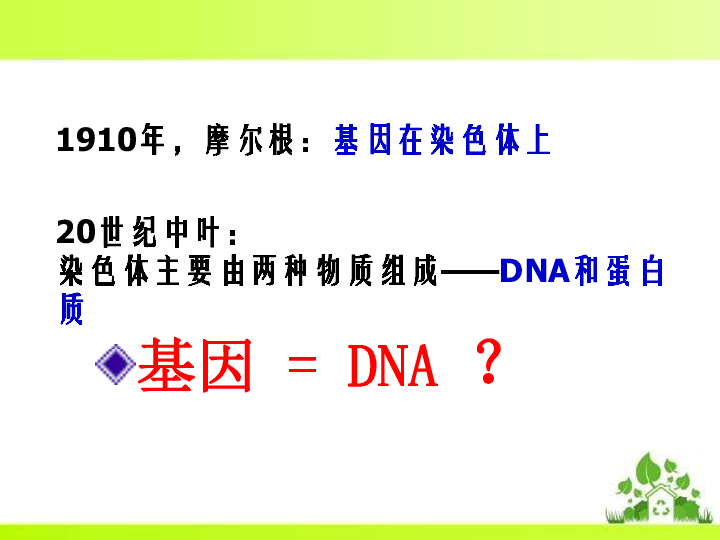 人教版高中生物必修二第三章第4节《基因是有遗传效应DNA片段》（27张）