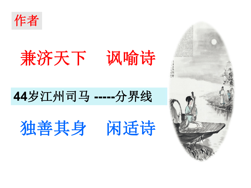 8.3《琵琶行并序》课件（48张PPT）2021-2022学年高中语文统编版必修上册第三单元