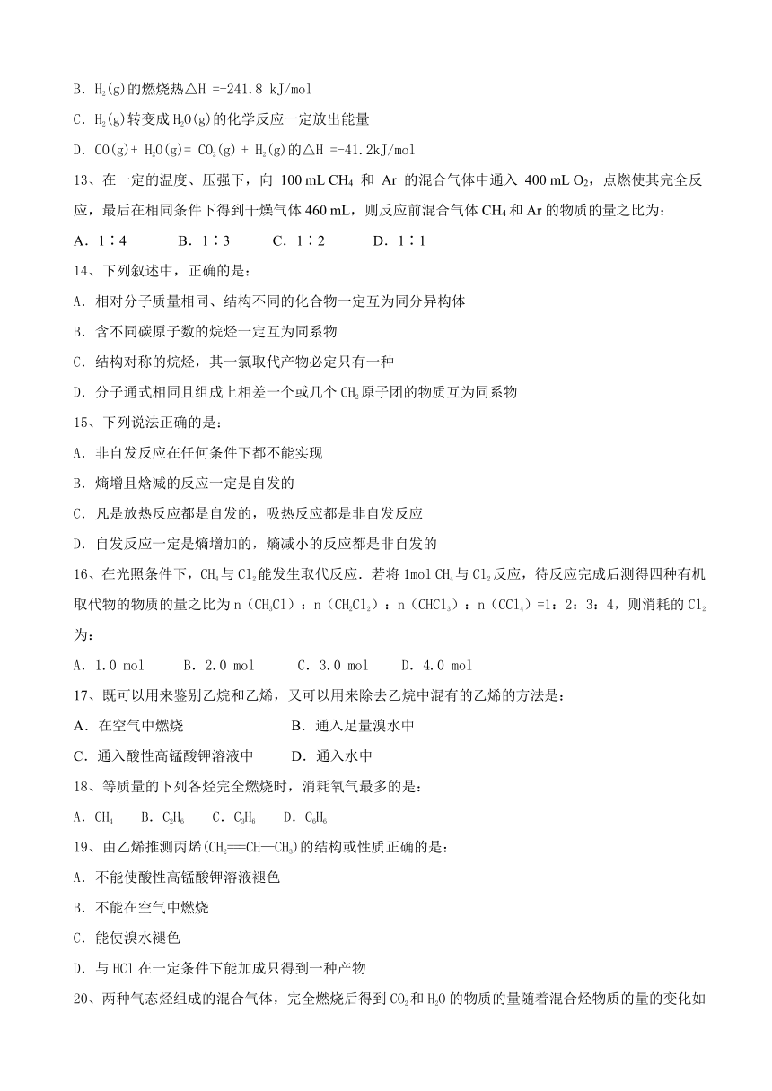 辽宁省瓦房店市2016-2017学年高一6月基础知识竞赛化学试题