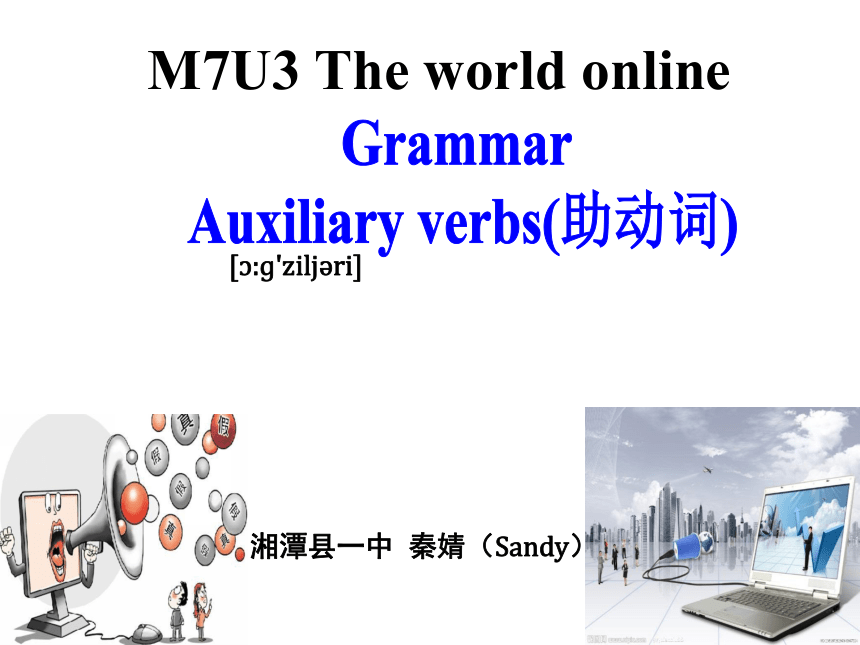 高中英语译林版模块7 Unit 3 The world online语法 助动词