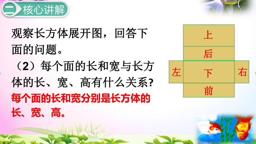 人教版五年级下册数学3.3长方体和正方体的表面积1考点精讲+同步课件【易懂通课堂】