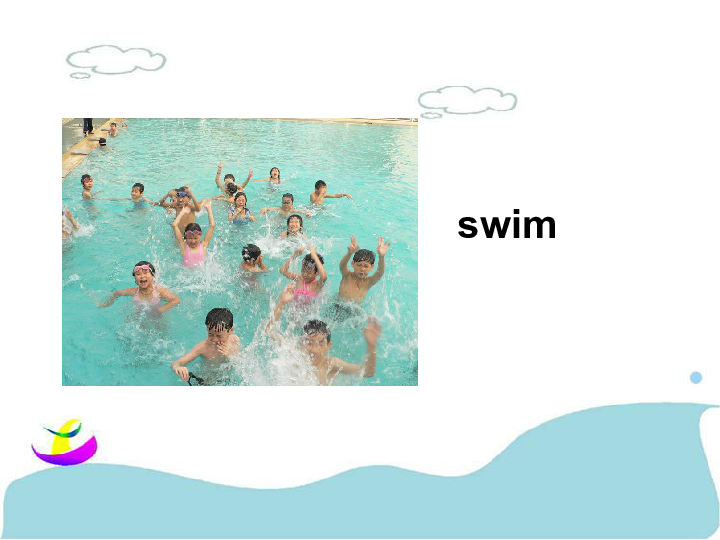 Lesson 10 Tom can swim 课件  (共17张PPT)