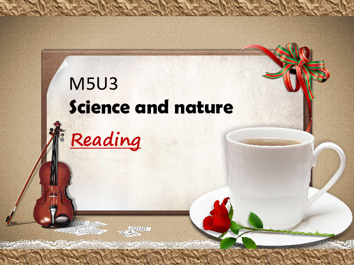 模块5 Unit 3 Science versus nature Reading(1)： The perfect copy 课件（25张PPT）