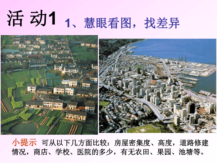 天津市武清区杨村第五中学七年级地理上册：4.3人类的聚居地—聚落  课件