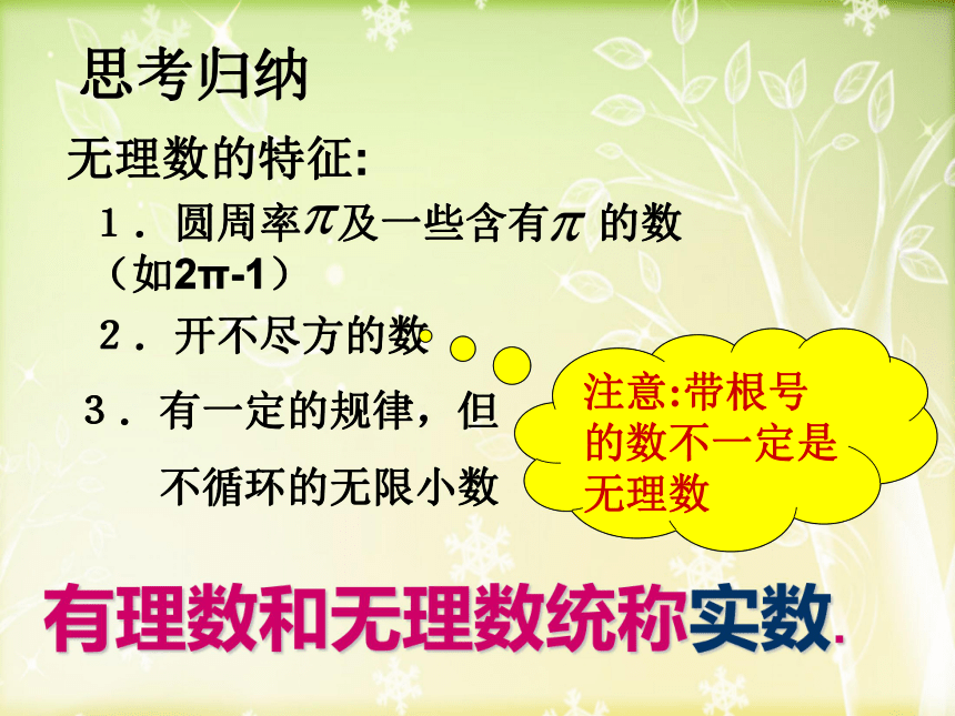 人教版七年级下册6.3 实数的认识课件(共24张PPT)