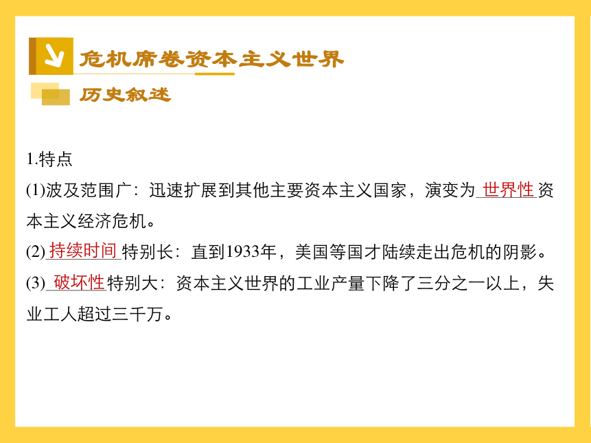 高中历史人教版必修2 第六单元第17课空前严重的资本主义世界经济危机 课件1