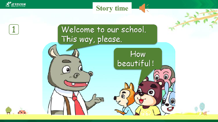 Unit 1 My school  Part C  Story time 课件