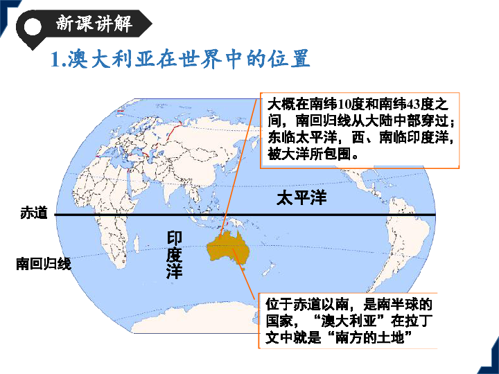 人教版七年级地理下册课件 8.4 澳大利亚（36张ppt）