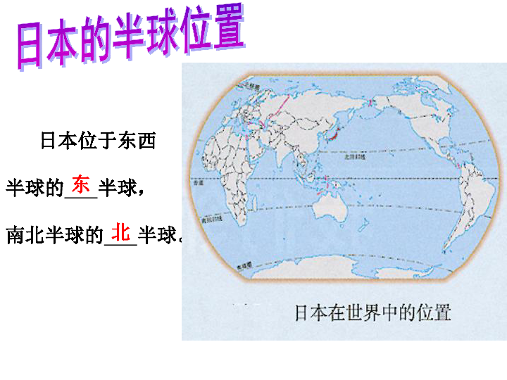 粤教版七年级下册地理 7.5日本 课件（共28张PPT）