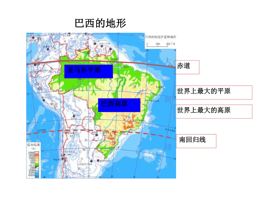 人教版地理七年级下册第九章第二节巴西课件+视频